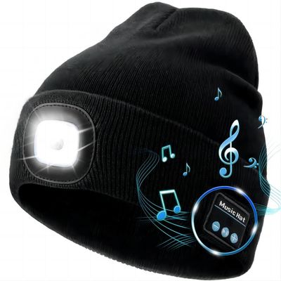 Ασύρματο καπέλο ακουστικών Bluetooth ακουστικών με τα δώρα Χριστουγέννων φω'των