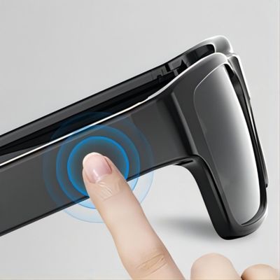 Κρυμμένα 1080P τηλεοπτικά γυαλιά ηλίου G2S-32G με το μακρινό ελεγκτή δύο κουμπιών