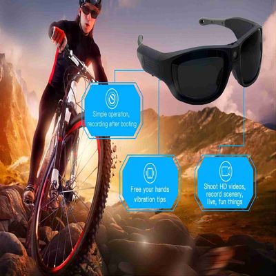 Πλήρη τηλεοπτικά γυαλιά ηλίου HD 1080P Bluetooth με τον πολωμένο UV φακό ασφάλειας προστασίας