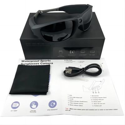 φορετά έξυπνα γυαλιά 1080P HD Bluetooth για την τηλεοπτική λήψη φωτογραφιών καταγραφής γυναικών ανδρών