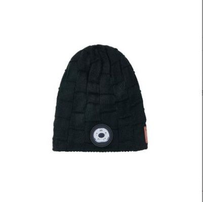 Βιντεοκάμερα καπέλων Beanie Bluetooth με το φως, ασύρματα ακουστικά προβολέων ΚΑΠ επανακαταλογηστέων 4 οδηγήσεων USB για να κάνει σκι, τρέξιμο