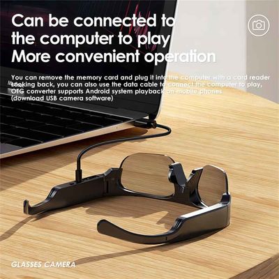 Πλήρης κάμερα γυαλιών ηλίου HD 1080P ασύρματη Bluetooth με τη φωτογραφία, βίντεο, ακουστικό