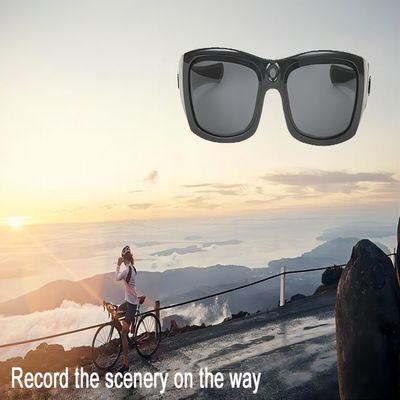 τηλεοπτικά γυαλιά ηλίου 450mAh 1920*1080P Bluetooth με το σχήμα φωτογραφιών JPEG