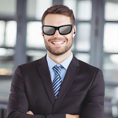 τηλεοπτικά γυαλιά ηλίου 1080P HD Bluetooth για την υπαίθρια αθλητική φωτογραφία που παίρνει, καταγραφή, μουσική