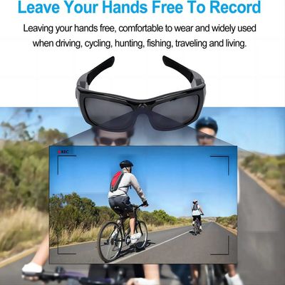 720P τα γυαλιά ηλίου Bluetooth βιντεοκάμερων με την απάντηση καλούν τη μουσική απολαμβάνουν