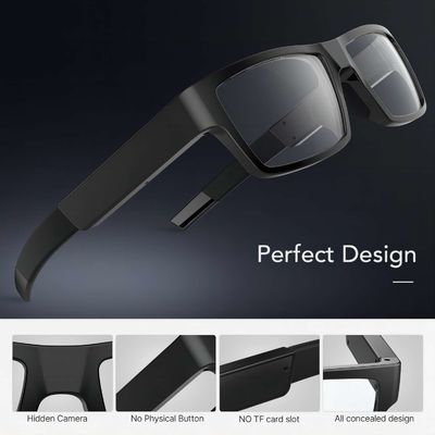 G2-16G κρυμμένο καμερών πλήρες FD 1080P TR90 γυαλιών ηλίου τηλεοπτικό πλαίσιο γυαλιών