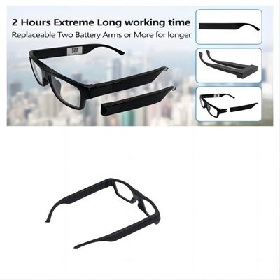 Υπαίθρια κάμερα ασφαλείας 1080P HD 80°Angle γυαλιών ηλίου καμερών WiFi έξυπνα για την επιτήρηση