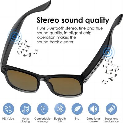 Τηλεοπτικά γυαλιά ηλίου Bluetooth G6 για την προστασία γυναικών UV400 ανδρών