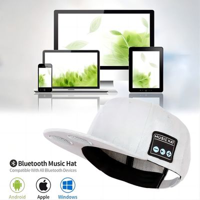 Ασύρματο καπέλο ακουστικών Bluetooth ομιλητών για τη μουσική και τα τηλεφωνήματα