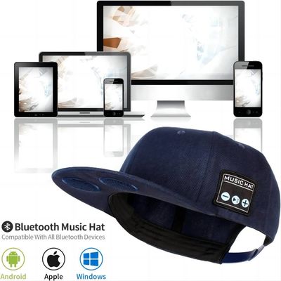 Ενσωματωμένη 1000mah Bluetooth ακουστική μπαταρία αθλητικών καπέλων με το χρόνο μουσικής 24 ωρών, ελεύθερο στα τηλεφωνήματα για τις υπαίθριες δραστηριότητες