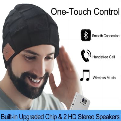 Καπέλο 5,0 Beanie Bluetooth ασύρματο Bluetooth παιχνίδι μουσικής τεχνολογίας με ελεύθερα χέρια για το χειμερινό αθλητισμό