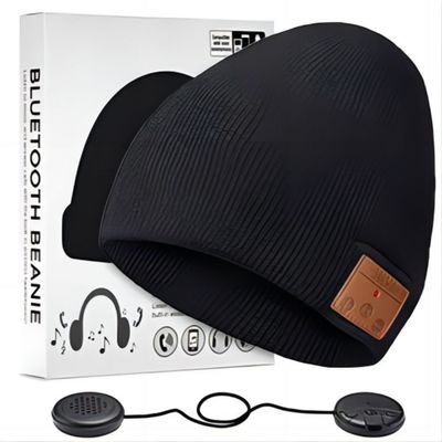 B5 ασύρματο καπέλο Beanie με το bluetooth, τα με ελεύθερα χέρια τηλεφωνήματα &amp; το παιχνίδι μουσικής με τη ζεστασιά για τους άνδρες, χειμερινός αθλητισμός γυναικών