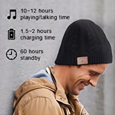 Ασύρματο καπέλο Bluetooth Beanie τηλεφωνημάτων ομιλητών με τους ομιλητές HD, δώρα