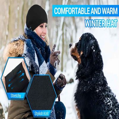 3in1 διευθετήσιμο καπέλο Beanie Bluetooth μουσικής εύκολο στο ζευγάρι με Smartphone