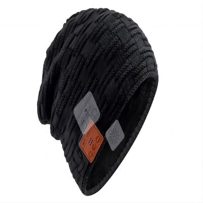 B5 καπέλο Beanie μουσικής με το bluetooth, ασύρματος εξοπλισμός ζεστασιάς ομιλητών bluetooth για, Biking.