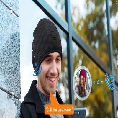 Καπέλο μουσικής Beanie Viview με το διευθετήσιμο καπέλο bluetooth ομιλητών bluetooth για το χειμερινό υπαίθριο αθλητισμό που κάνει σκι, κυνήγι