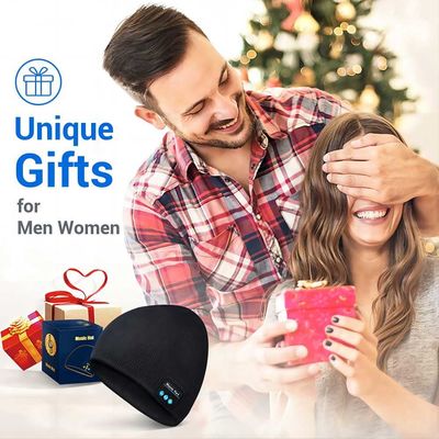 Πατινάζ πεζοπορίας οδήγησης Bluetooth Beanie καπέλων ελεύθερα τηλεφωνήματα χεριών μουσικής παίζοντας