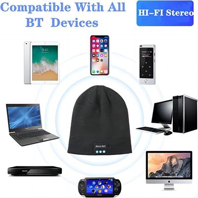 Το καπέλο Bluetooth Beanie Viview, απολαμβάνει music&amp; τη με ελεύθερα χέρια τηλεφωνική ομιλία, εφοδιάζοντας τα δώρα Stuffers για τον αθλητισμό μαραθωνίου, στρατοπέδευση