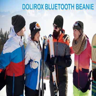Καπέλο Beanie με Bluetooth, ακουστικό Bluetooth για να κάνει το τηλέφωνο τη calls&amp;play μουσική για Jogging, ορειβασία, αθλητισμός κανό