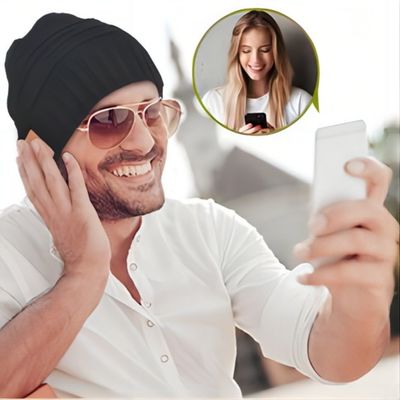 Καπέλο Beanie με Bluetooth, ακουστικό Bluetooth για να κάνει το τηλέφωνο τη calls&amp;play μουσική για Jogging, ορειβασία, αθλητισμός κανό