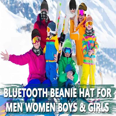 Για άνδρες και για γυναίκες ασύρματο καπέλο Beanie με τον έξοχο χειμώνα Knite ΚΑΠ Beanie καπέλων μουσικής χειμερινών καπέλων ΚΑΠ συσκευασίας ασύρματο