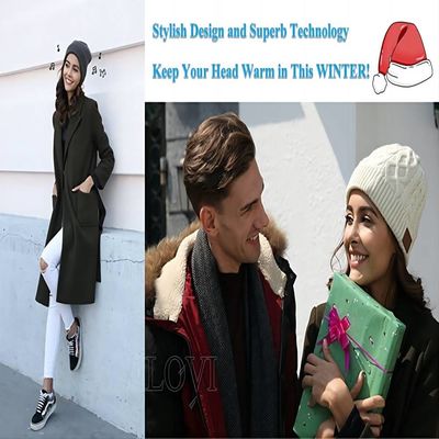 Για άνδρες και για γυναίκες ασύρματο καπέλο Beanie με τον έξοχο χειμώνα Knite ΚΑΠ Beanie καπέλων μουσικής χειμερινών καπέλων ΚΑΠ συσκευασίας ασύρματο
