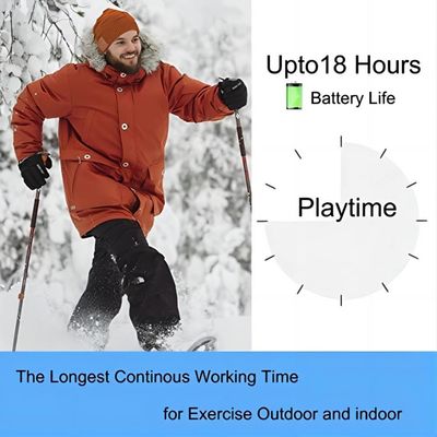 Πορτοκαλιές Bluetooth Beanie με ελεύθερα χέρια κλήσεις μουσικής ακούσματος κασκών καπέλων ασύρματες