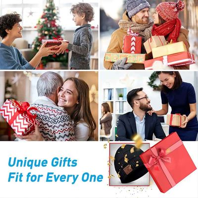Γυναίκες ανδρών αυτός τα δώρα Stuffers γυναικείων καλτσών Χριστουγέννων Headwear καινοτομίας Beanie καπέλων Bluetooth της
