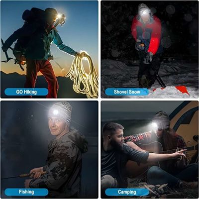 Φακός ΚΑΠ Bluetooth μπαταριών Rechargable για το χιόνι φτυαριών αλιείας νύχτας