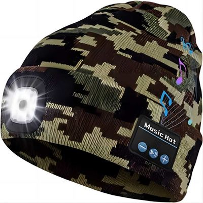 Καπέλο ακουστικών Bluetooth καπέλων ακουστικών Bluetooth με την ασύρματη κάσκα μουσικής