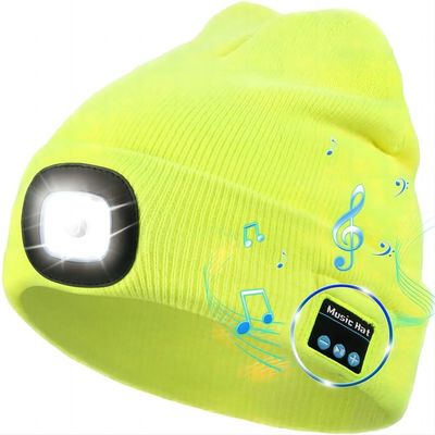 Καπέλο ακουστικών μουσικής ΚΑΠ Bluetooth προβολέων οδηγήσεων για τα Χριστούγεννα, γενέθλια, άτομα