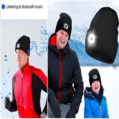 Για άνδρες και για γυναίκες καπέλο Bluetooth φακών με το ελαφρύ ασύρματο καπέλο μουσικής ακουστικών