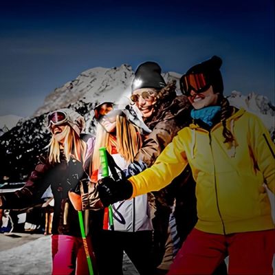 Καπέλο Beanie των αποσπάσιμων οδηγήσεων Bluetooth με το μπροστινό φως για την αλιεία νύχτας