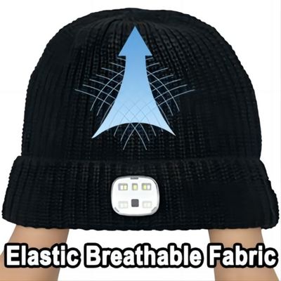 Bluetooth Beanie οδηγήσεων με τον προβολέα, για άνδρες και για γυναίκες USB Rechargable δώρα ανδρών γυναικών προβολέων χεριών δωρεάν για τον μπαμπά αυτός σύζυγος