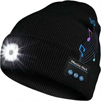 τηλεοπτικό καπέλο 2K FHD με το bluetooth, παίζοντας καταγραφή μουσικού βίντεο με ελεύθερα χέρια για τις χειμερινές δραστηριότητες τηλεφωνικών κλήσεων μέσα