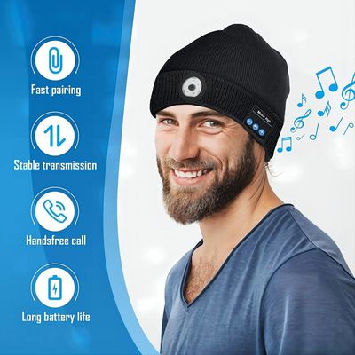 Το τηλεοπτικό καπέλο Bluetooth των οδηγήσεων, φορετά φορητά βιντεοκάμερα ψηφίσματος 5.0-megapixel HD με τη μουσική απολαμβάνει τον προβολέα για την περίπολο
