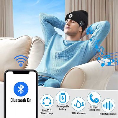 Τηλεοπτικό καπέλο ακουστικών Bluetooth καταγραφής με την καταγραφή βρόχων νυχτερινής όρασης Headflashlight